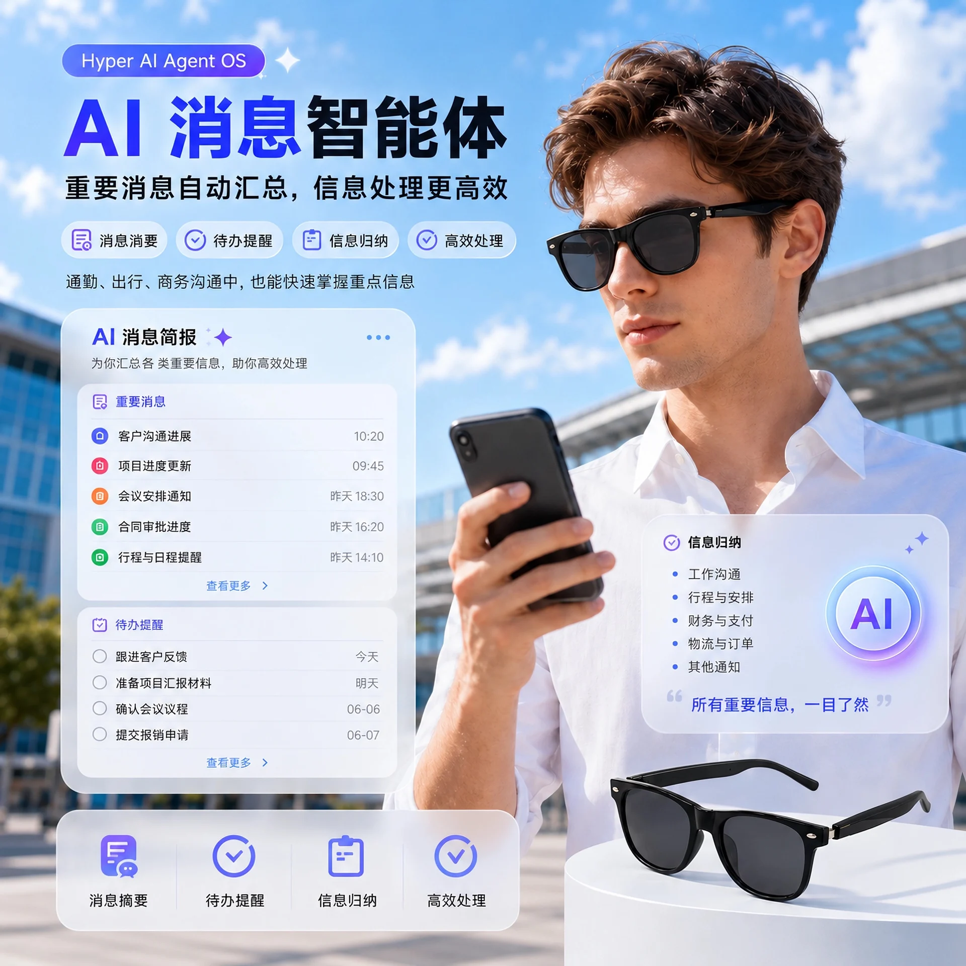 HY-3001 AI message agent